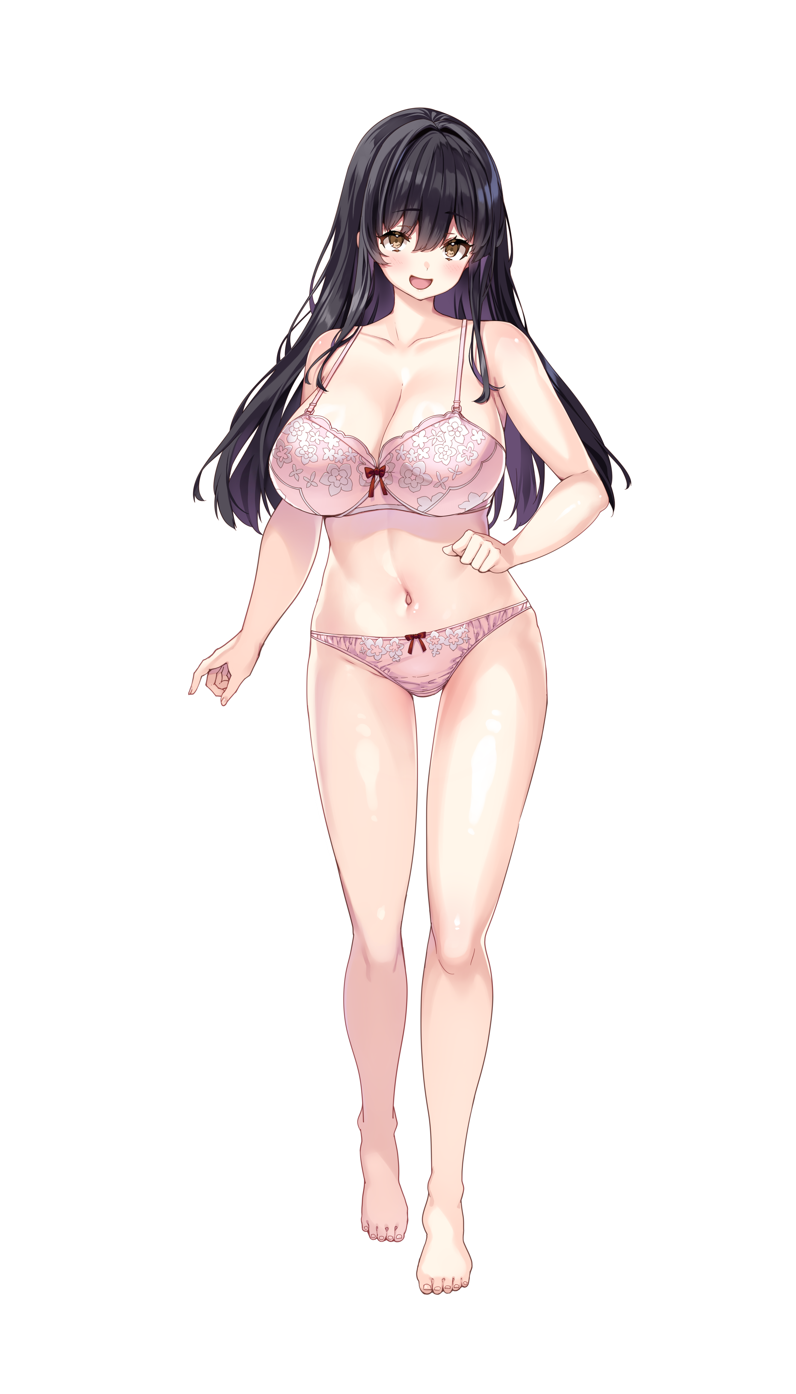 西園 美優莉 立ち絵（現像後）